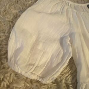 Old Navy dress. Off the shoulder or on.